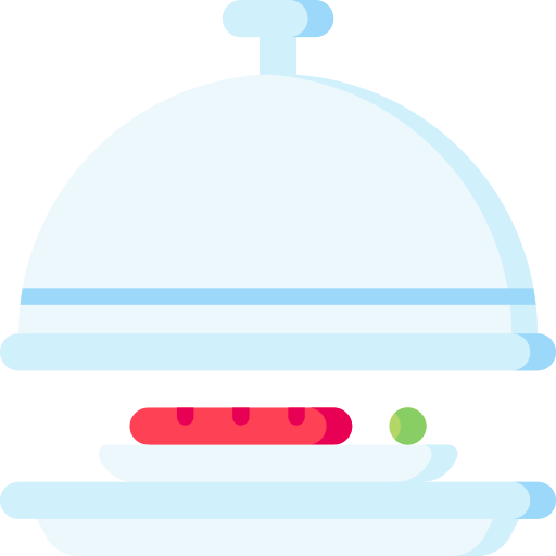 bandeja de comida grátis ícone