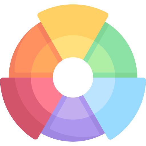 Color wheel - Free edit tools icons