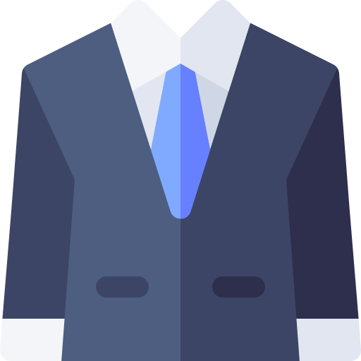 Suit Basic Rounded Flat icon