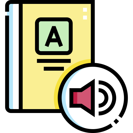 audio libro icono gratis