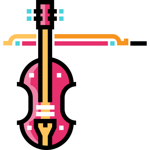 violín icono gratis