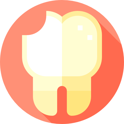 gebrochener zahn kostenlos Icon gebrochener zahn kostenlos Icon