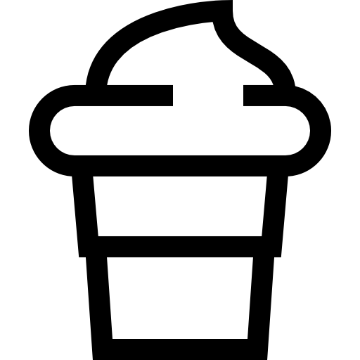 Ice cream Basic Straight Lineal icon