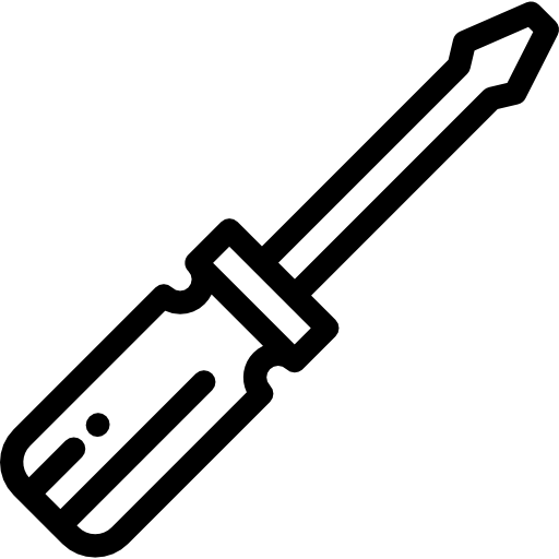 Screwdriver Detailed Rounded Lineal icon