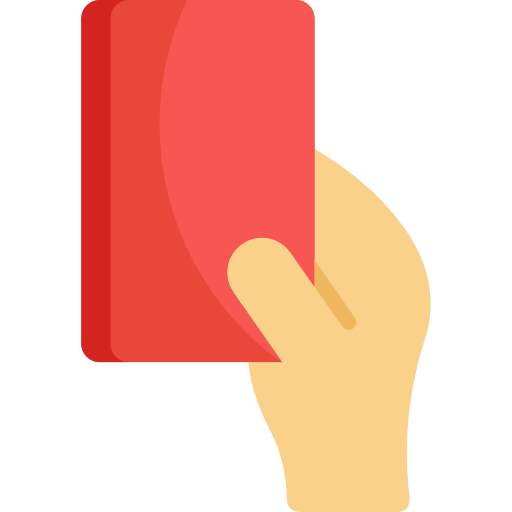 Free Red Card SVG, PNG Icon, Symbol. Download Image.