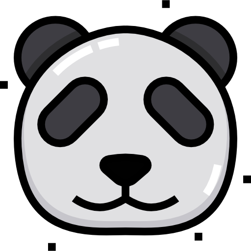 panda Icône gratuit panda Icône gratuit