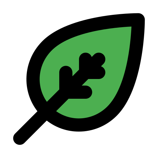 Leaf Generic Outline Color icon