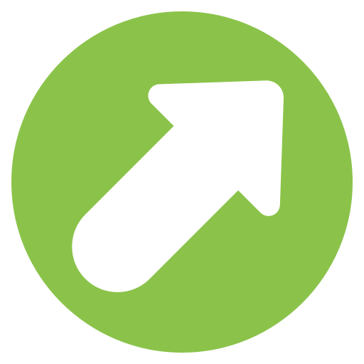 pfeil nach rechts oben kostenlos Icon