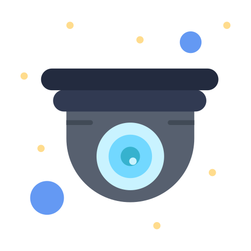circuito cerrado de televisión icono gratis