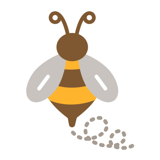 abeja icono gratis