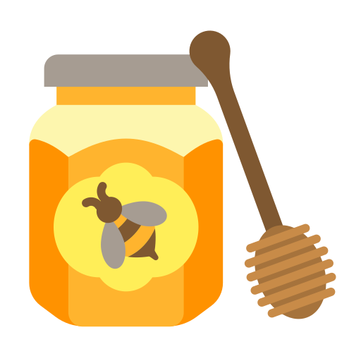 tarro de miel icono gratis