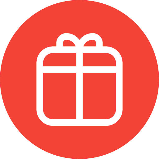 caja de regalo icono gratis