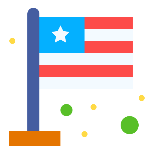 estados unidos de américa icono gratis