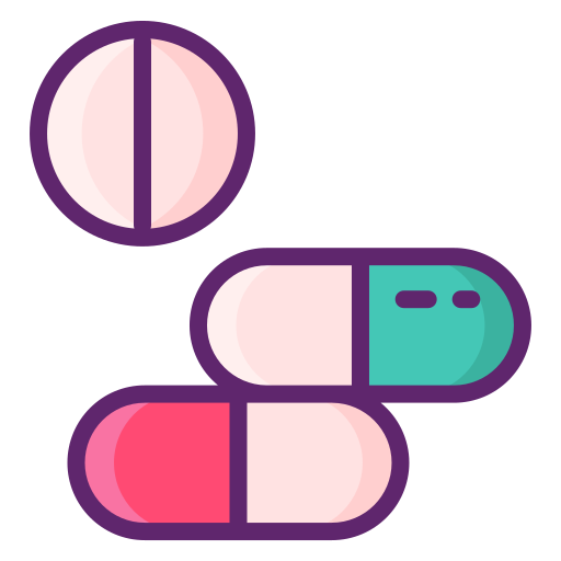 Medication free icon