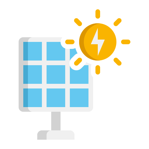 energia solar grátis ícone energia solar grátis ícone