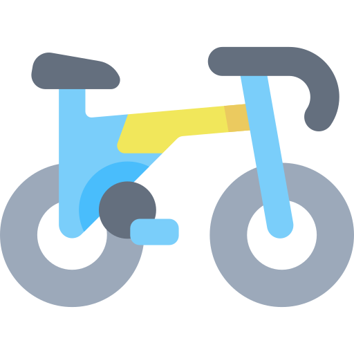 Bike Kawaii Flat icon