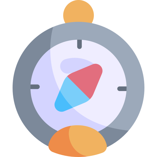 brújula icono gratis