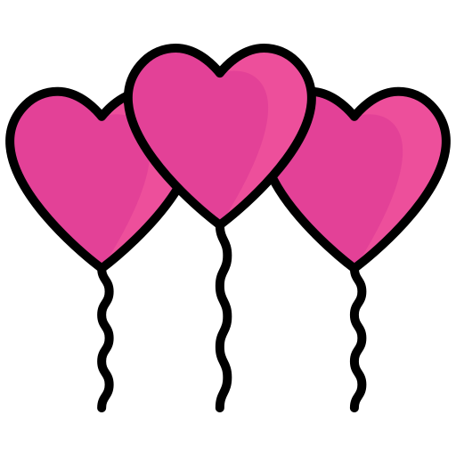 balões grátis ícone