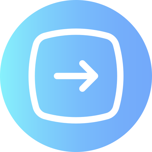flecha correcta icono gratis