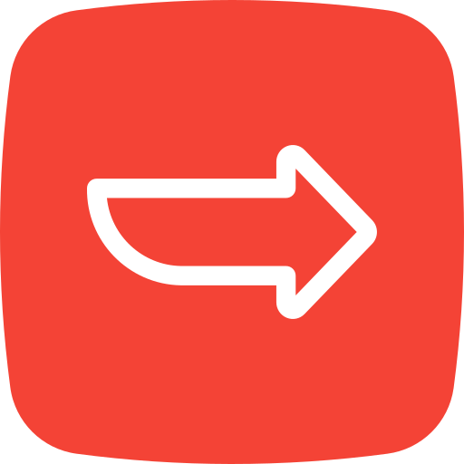 flecha correcta icono gratis