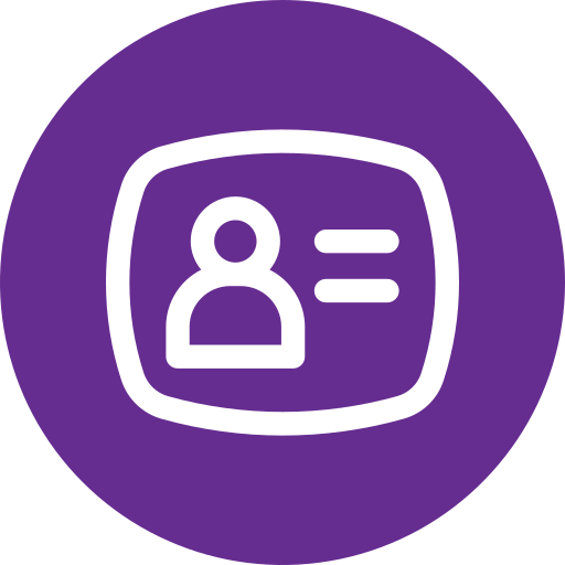 tarjeta de identificación icono gratis