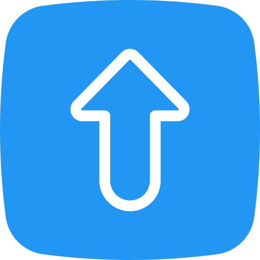 flecha hacia arriba icono gratis