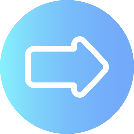 flecha correcta icono gratis