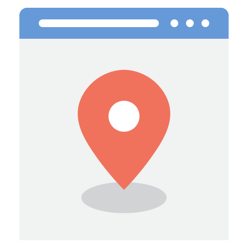 localización icono gratis