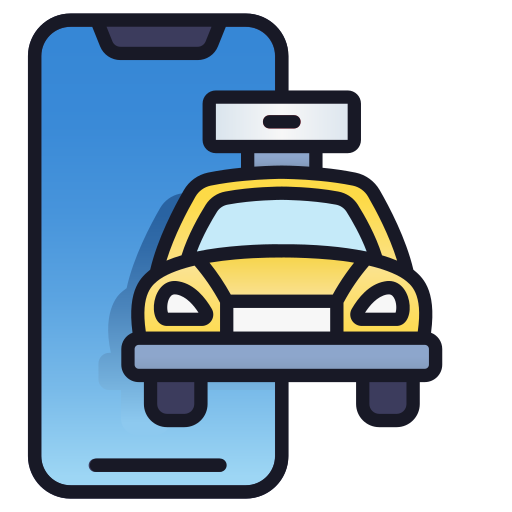 Taxi Generic Outline Color icon