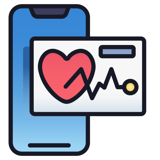 ritmo cardiaco icono gratis