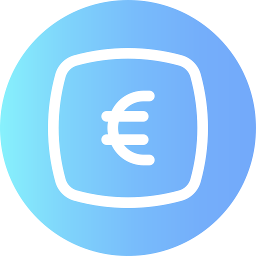 euro icono gratis