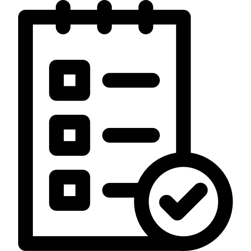 lista de verificación icono gratis