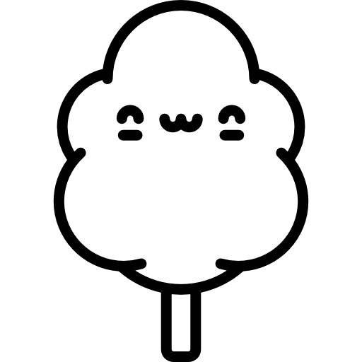 Cotton candy - Free food icons