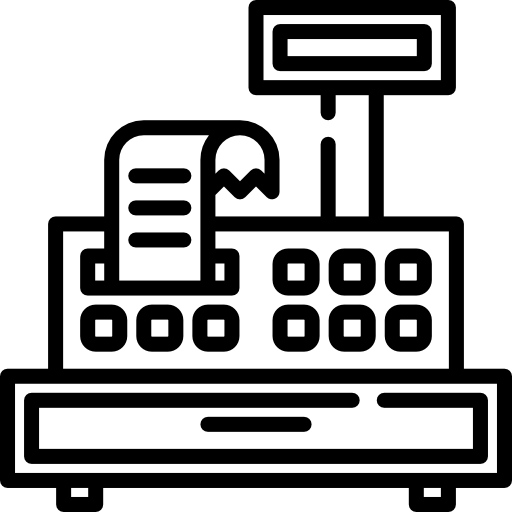 출납원 무료 아이콘