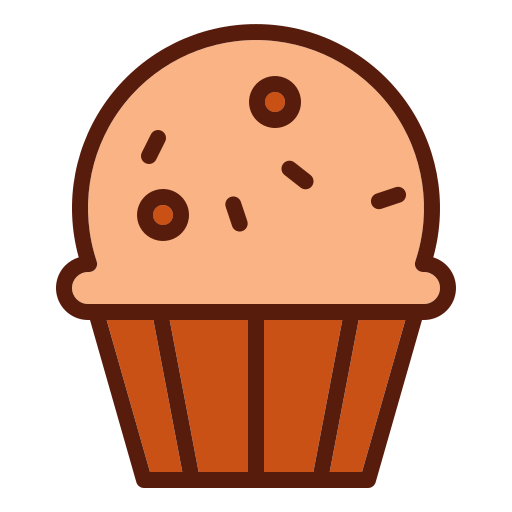 Muffin free icon Muffin free icon