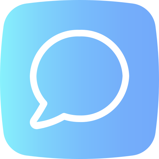 Chat Generic Flat Gradient icon