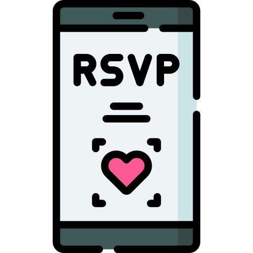 rsvp Icône gratuit