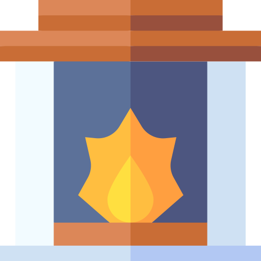 chimenea icono gratis