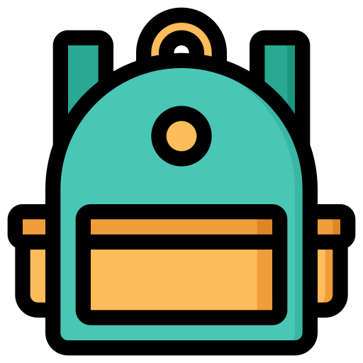 Backpack free icon
