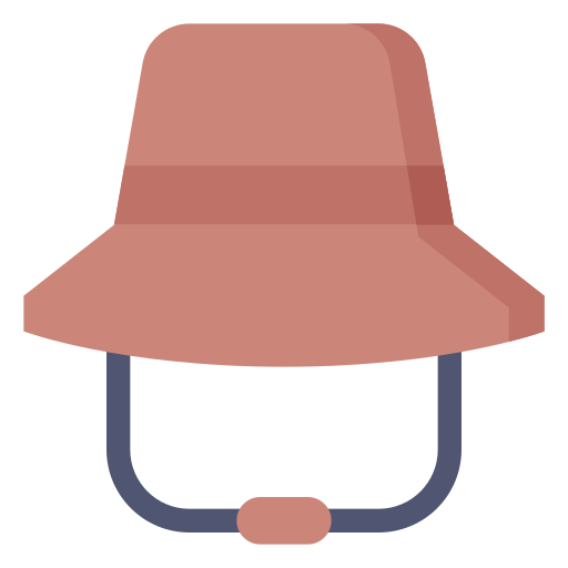 sombrero de explorador icono gratis