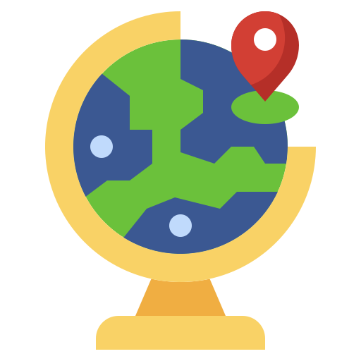 Globe - Free maps and location icons