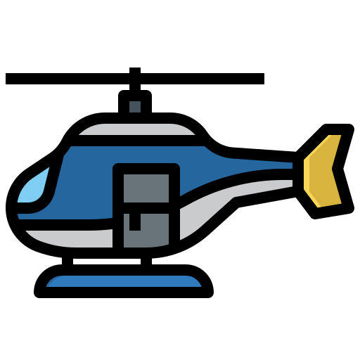 helicóptero icono gratis