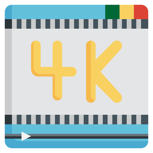 4k 필름 무료 아이콘