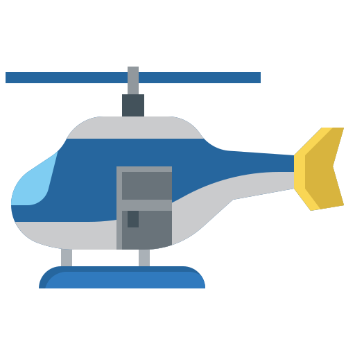 helicóptero icono gratis