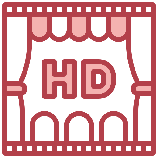 película hd icono gratis