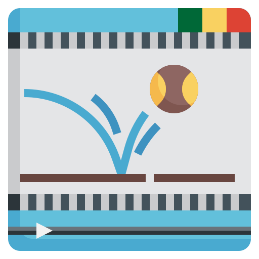 Motion graphic free icon