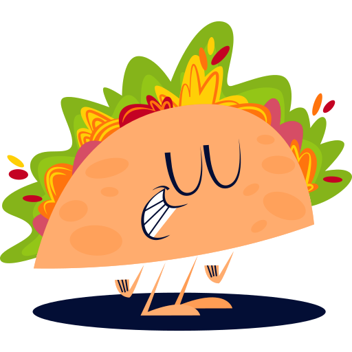 Taco free sticker Taco free sticker