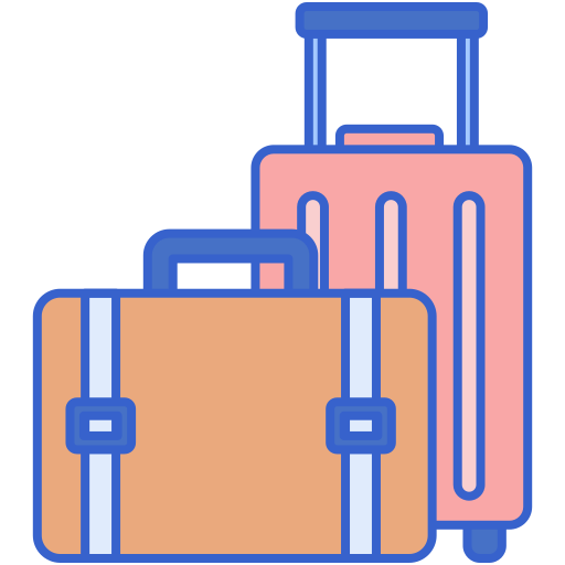 bagagem de viagem grátis ícone