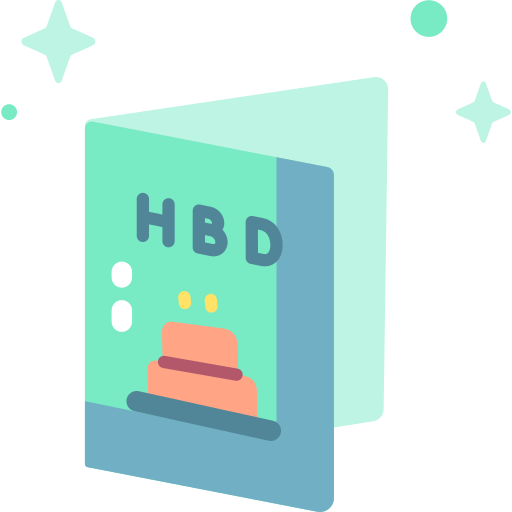 tarjeta de felicitación icono gratis