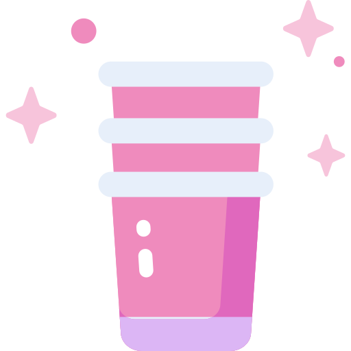Plastic cup Special Candy Flat icon